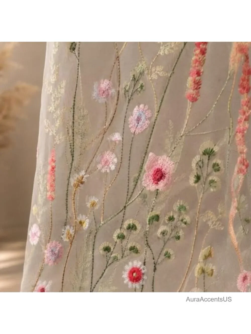 N/A elegant embroidered